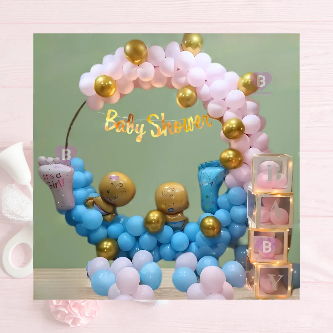 Baby Shower Ring Decor