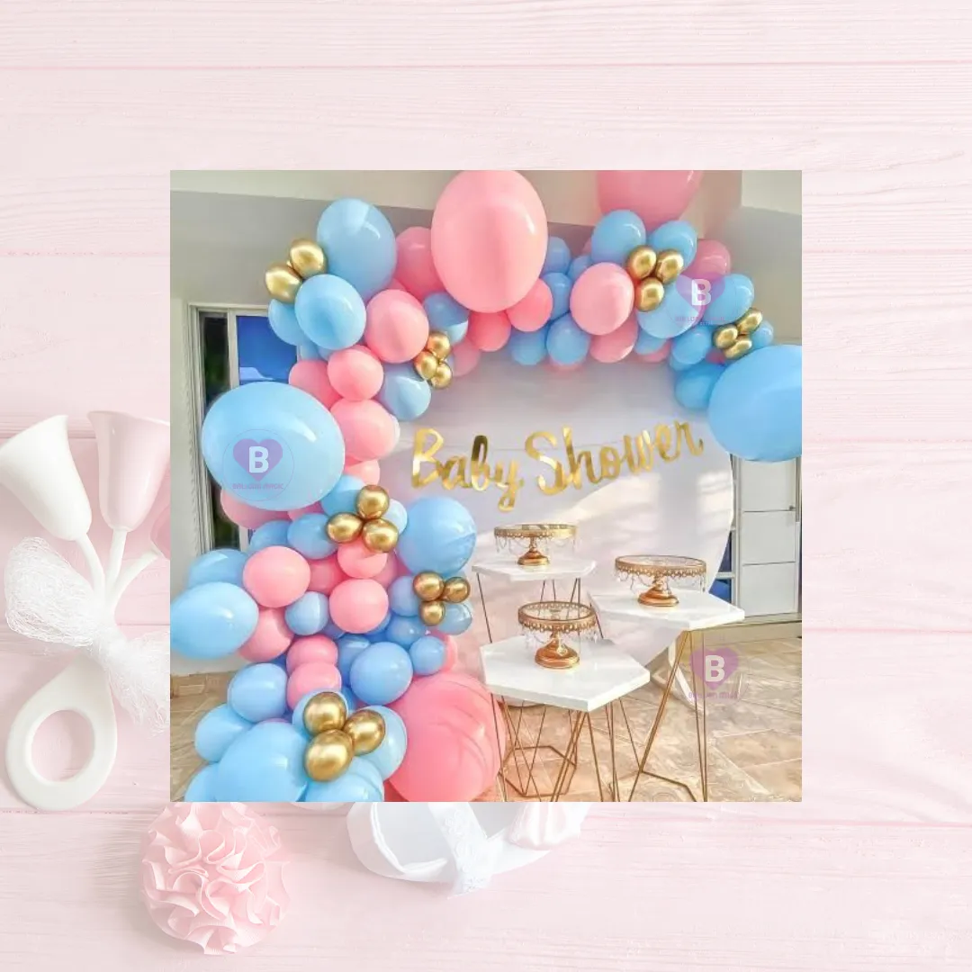 Luxury Baby Shower Balloon Arch Decoration